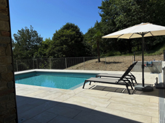 PICCO - Pool Sonnenliegen Sonnenschirm
